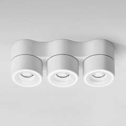 Bodové svetlá Egger Licht Egger Clippo Trio bodové LED, biela, stmievateľné