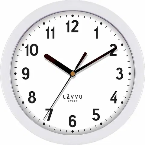 Hodiny Nástenné hodiny LAVVU BASIC LCS2020 White, 25cm