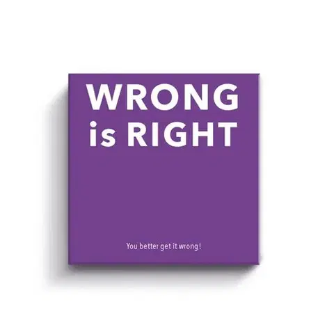 Hry v angličtine Albi Hra Wrong is Right (hra v angličtine)