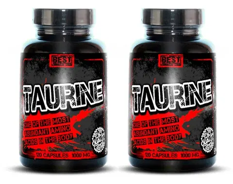 Taurín 1+1 Zadarmo: Taurine od Best Nutrition 250 kaps. + 250 kaps.