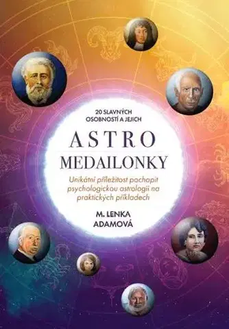 Astrológia, horoskopy, snáre 20 slavných osobností a jejich Astromedailonky - Marie Lenka Adamová