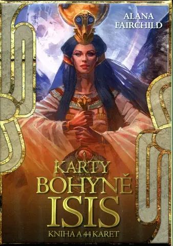 Veštenie, tarot, vykladacie karty Karty bohyně Isis - Kniha a 44 karet - Alana Fairchild