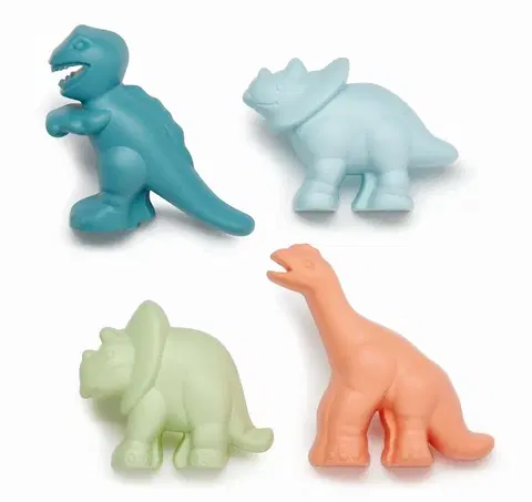 Hračky na záhradu ECOIFFIER - Formičky Dinosaury 4 ks
