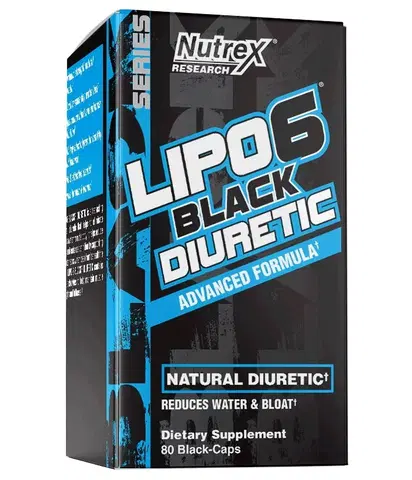Diuretiká Lipo 6 Black Diuretic - Nutrex 80 kaps.