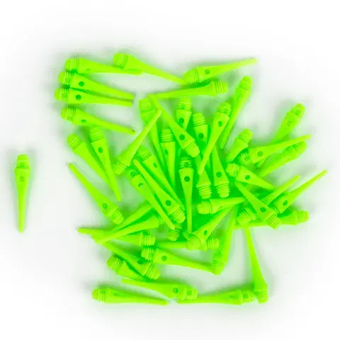 šípky Hroty na plastové šípky (Soft Tip) zelené 50 ks