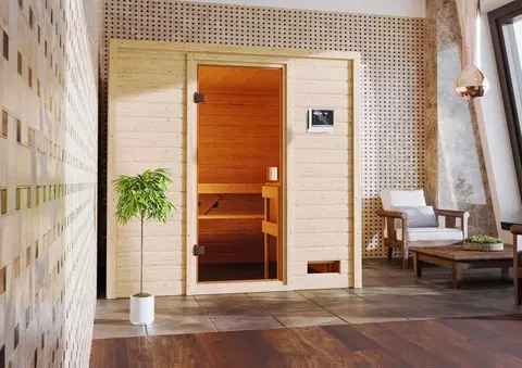 Sauny Interiérová fínska sauna 195x169 cm Lanitplast