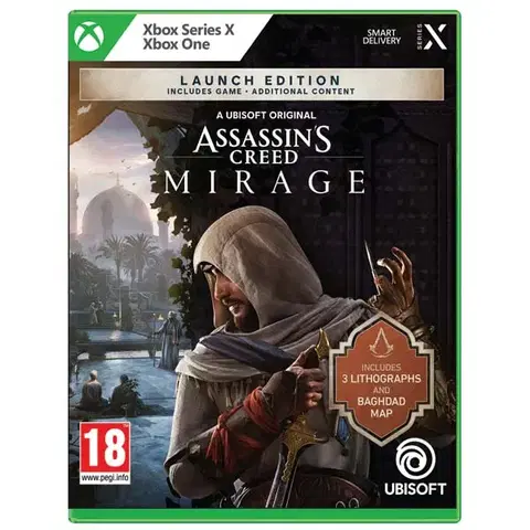 Hry na Xbox One Assassin’s Creed: Mirage (Steelbook Launch Edition) XBOX Series X