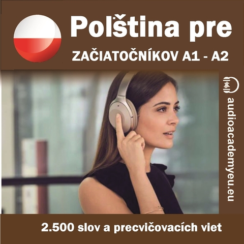 Jazykové učebnice - ostatné Audioacademyeu Poľština pre začiatočníkov A1-A2