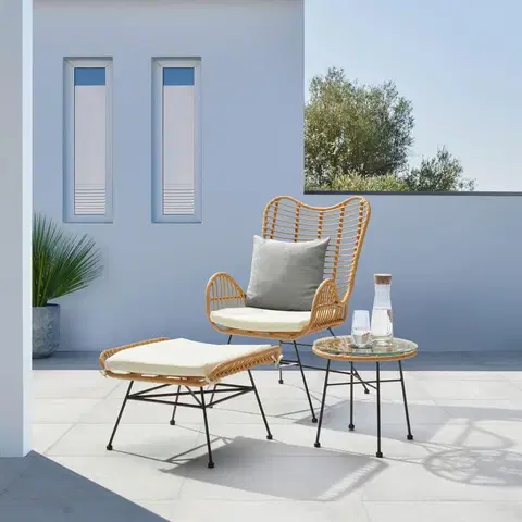 Stoličky Záhradné Relaxačné Kreslo