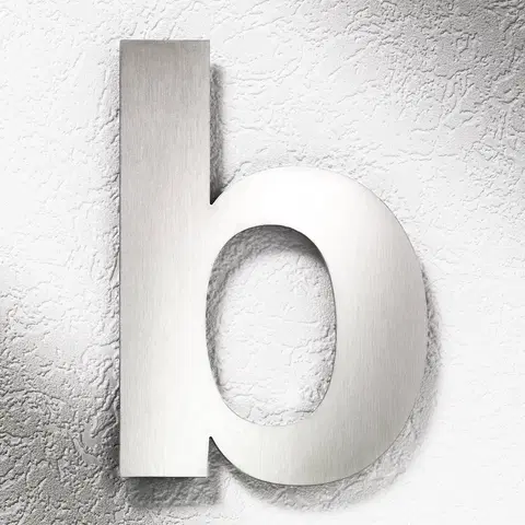 Číslo domu CMD Čísla domu z ušľachtilej ocele veľké – písmeno b