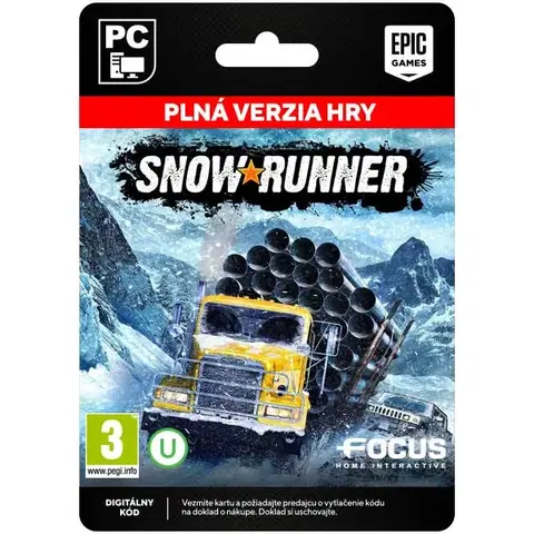Hry na PC SnowRunner [Epic Store]
