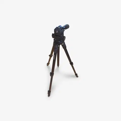 poľovníc Statív trojnožka na monokulár/fotoaparát nastaviteľný hliníkový čierny