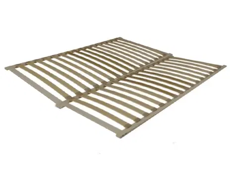 Rošty do postelí KONDELA Flex 3-zónový lamelový rošt 160x200 cm brezové drevo