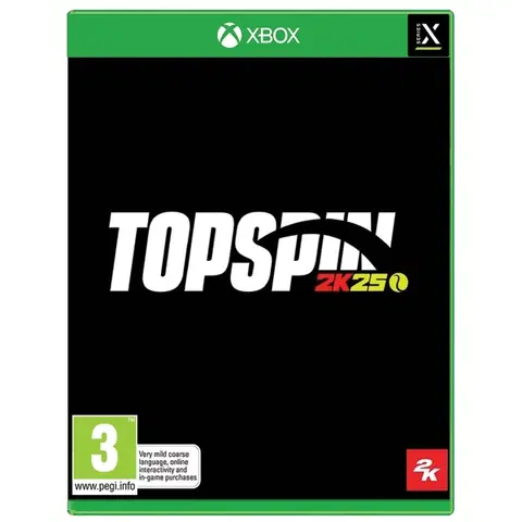 Hry na Xbox One Top Spin 2K25 XBOX Series X