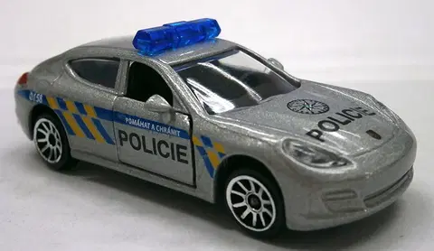 Hračky - autíčka MAJORETTE - Policajné Auto Kovové, Česká Verzia