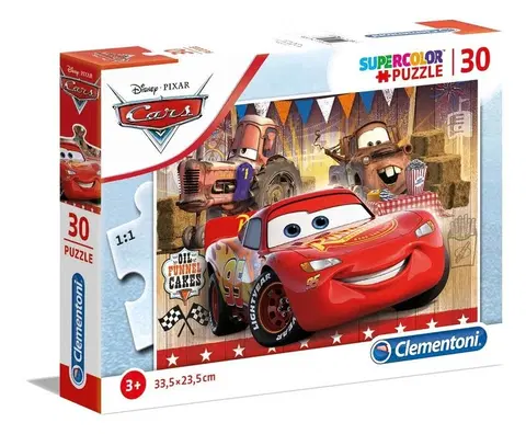 Hračky puzzle CLEMENTONI - Puzzle 30 Cars