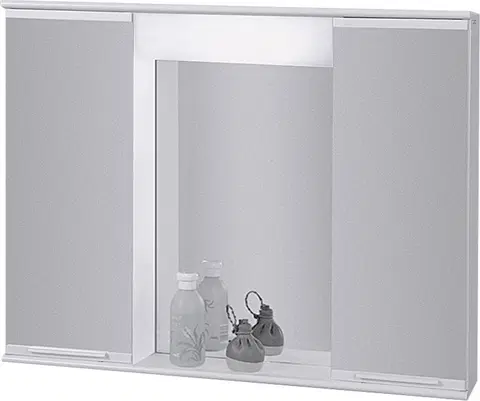 Kúpeľňový nábytok HOPA - Závesná skrinka so zrkadlom LUMIX II, III - Rozmery skriniek - 60 × 40 × 15 cm OLNPSE6040