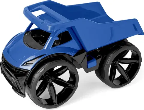 Hračky - dopravné stroje a traktory WADER - Maximus vyklápač modrý