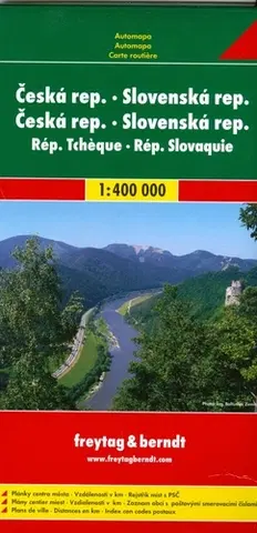 Do auta Česká republika, Slovenská republika 1:400 000