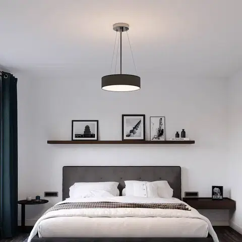 Stropné svietidlá Smartwares Čierne stropné svietidlo Ceiling Dream 40 cm