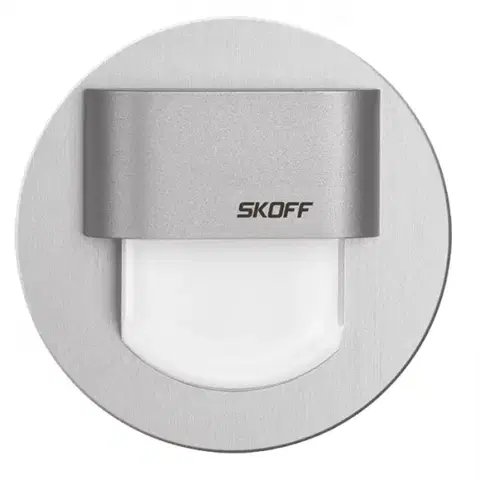 Svietidlá LED nástenné svietidlo Skoff Rueda hliník studená biela IP20 ML-RUE-G-W