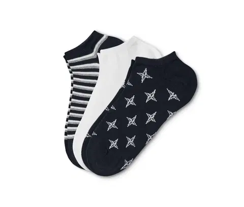 Socks Krátke ponožky, 3 páry, vzorované