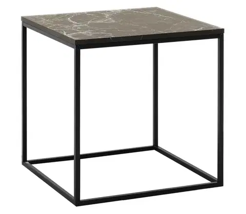 Konferenčné stoly Adore Furniture Konferenčný stolík 52x50 cm čierna 
