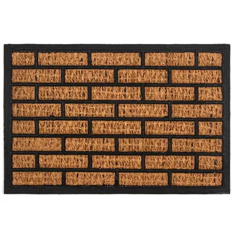 Koberce a koberčeky Trade Concept Kokosová rohožka Tehla, 40 x 60 cm