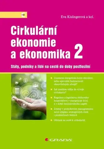 Ekonómia, Ekonomika Cirkulární ekonomie a ekonomika 2 - Eva Kislingerová