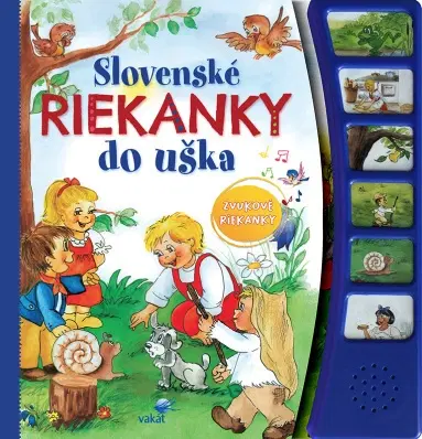 Zvukové knihy Slovenské riekanky do uška - Zvuková kniha