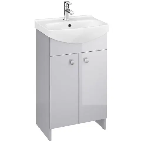Nábytok do kúpeľne Kúpeľňová zostava Rubid Cersania 50 sivá