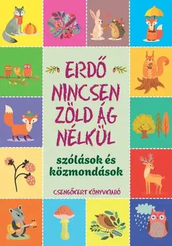 Básničky a hádanky pre deti Erdő nincsen zöld ág nélkül - Zsuzsanna Imre,Kinga Péter