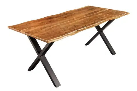 Jedálenské stoly Jedálenský stôl ATHAMÁS X Dekorhome 180 cm