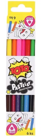 Hračky WIKY - Farebné ceruzky Ergo 6ks