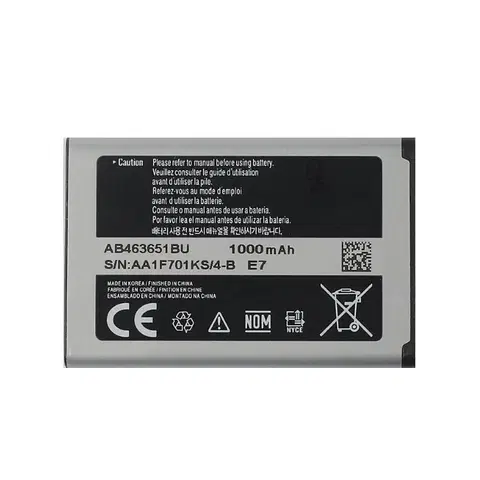 Batérie pre mobilné telefóny - originálne Originálna batéria Samsung AB463651BE, (1000mAh) AB463651BE