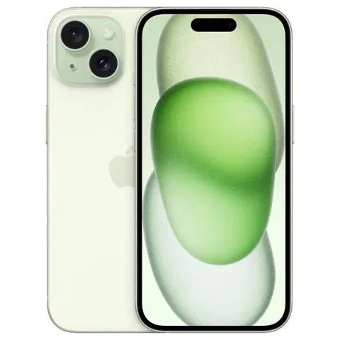 Mobilné telefóny Apple iPhone 15 128GB, green MTP53SXA