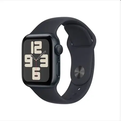 Inteligentné hodinky Apple Watch SE GPS 40mm polnočná , hliníkové puzdro so športovým remienkom polnočná - S/M