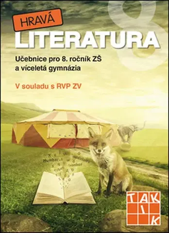 Slovenský jazyk Hravá literatura 8 - učebnice