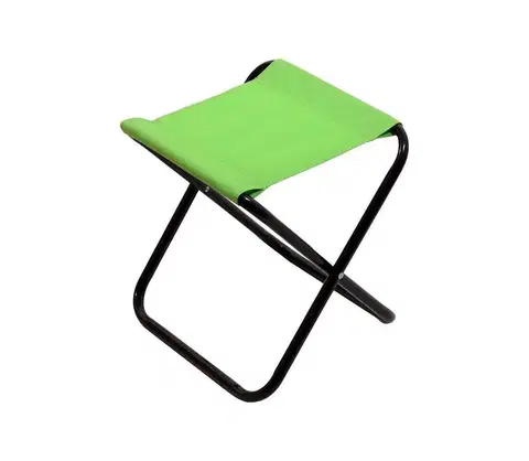 Záhradné stoličky a kreslá  Skladacia kempingová stolička zelená/čierna 