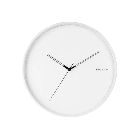 Hodiny Karlsson 5807WH Dizajnové nástenné hodiny pr. 40 cm