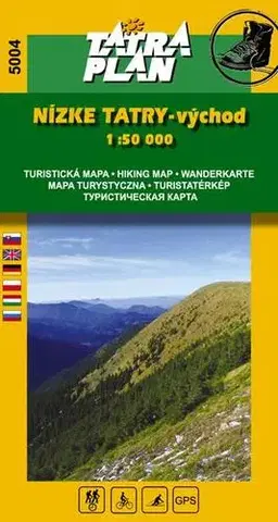Slovensko a Česká republika Nízke Tatry - východ 1:50 000 TM 5004