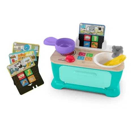 Hudobné hračky BABY EINSTEIN - Hračka hudobná Kuchynka Magic Touch Kitchen Pretend to Cook HAPE 9m+