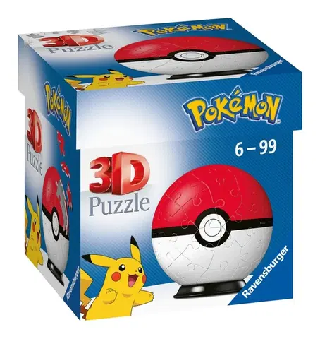 Hračky puzzle RAVENSBURGER - Puzzle-Ball Pokémon Motív 1 - Položka 54 Dielikov