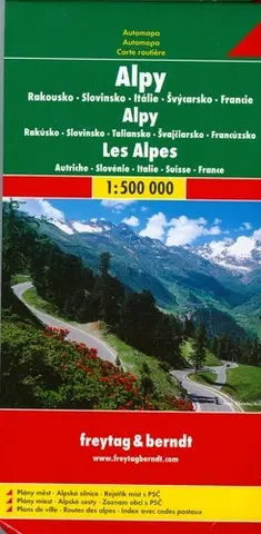 Do auta Alpy 1:500 000