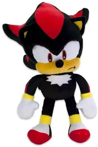Plyšové a textilné zvieratká Plyšový Sonic Shadow - čierny 28 cm