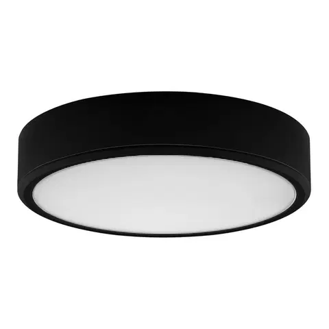 Svietidlá Rabalux 71246 stropné LED svietidlo Lauri, okrúhle, čierna