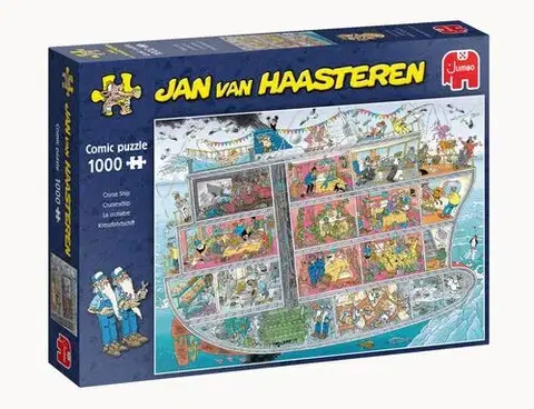 1000 dielikov TM Toys Puzzle Výletná loď 1000 Jan van Haasteren