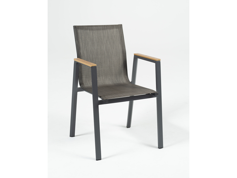 Stoličky Comodo jedálenská stolička čierno-bronzová