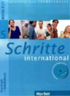Učebnice a príručky Schritte International 5 Kursbuch + Arbeitsbuch mit CD