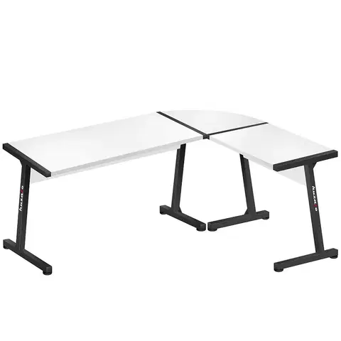 Moderné kancelárske stoly Písací stôl pre hráča HZ-Hero 6.0 white